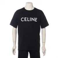 セリーヌ トリオンフ エディ期 コットン Tシャツ XS レディース