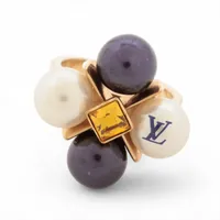 ほぼ未使用　ルイヴィトン　リング　バーグファランドール　レジン　モノグラム　桜色 楽天市場】【ジュエリー】LOUIS VUITTON ルイ ヴィトン バーグ