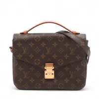 ヴィトン モノグラム ポシェット メティス MM M44875 ブラウン