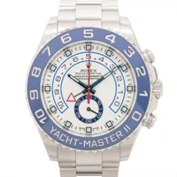 ロレックス ヨットマスターⅡ 116680 SS SS AT 白文字盤