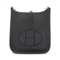 エルメス エヴリン16 TPM アマゾン トリヨンクレマンス ブラック シルバー金具 B:2023年