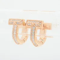 P167 ティファニー　シグネチャー　クロスステッチピアス　片方のみ750YG 楽天市場】ティファニー Tiffany & Co. ピアス クロス ステッチ