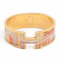 HERMES ブラック レジン バングル エルメス バングル レジン ブラック×ブルー AP089529｜中古