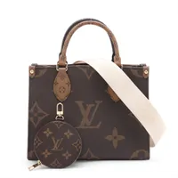 ★【超美品】ルイヴィトン オンザゴーGM モノグラム ジャイアント リバース ヴィトン ジャイアントモノグラムリバース オンザゴー GM M44576