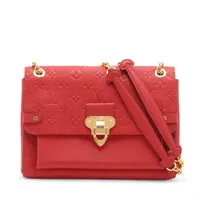 ヴィトン モノグラムアンプラント ヴァヴァンPM M43936 レッド RFID反応あり