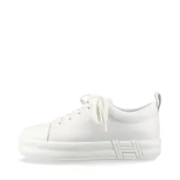 エルメス バウンシング レザー スニーカー EU42 メンズ ホワイト