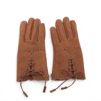 新品未使用品 HERMES カシミヤ 手袋　 Sサイズ 鹿革 5本指 エルメス 手袋｜中古ブランド品・ブランド古着通販｜ALLU