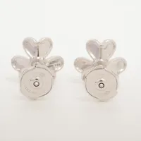 ヴァンクリーフ&アーペル フリヴォル ミニ ダイヤ ピアス 750(WG) 3.2g