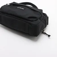 極美品★BALENCIAGA バレンシアガ 787574 ロゴ入り エクスプローラー ナイロン ワンショルダーバッグ ブラック イタリア製 レディース BALENCIAGA（バレンシアガ） ショルダーバッグ Explorer