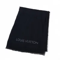 ヴィトン M72215 エトール レオパード ストール カシミヤ×シルク