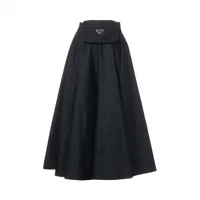 【新品・未使用】PRADA シルク スカート ネイビー 40 楽天市場】PRADA プラダ タグ付き チェック柄 シルク フレア