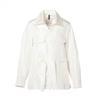 モンクレール 23年 コットン×ナイロン デニムジャケット 1