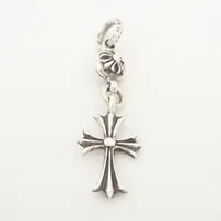 クロムハーツCHペンダントトップダイヤ入り クロムハーツカスタム | クロムハーツダイヤ CHクロスペンダント