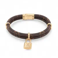 【美品】　ルイヴィトン　M6295 ブラスレホッケンハイム　ブレスレット ルイ・ヴィトン LOUIS VUITTON ブラスレ・ホッケンハイム M6295