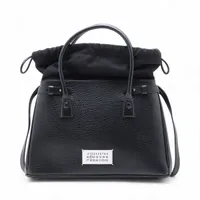 【最高級☆入手困難】メゾンマルジェラ 5ac クロコ型押し ホワイト 2way 最高級☆入手困難】メゾンマルジェラ 5ac クロコ型押し ホワイト