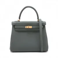 エルメス　空箱　ケリー25 付属品あり HERMES(エルメス)/ケリー25（内縫い）/ボックスカーフ×ブラック