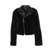 ルイスレザー レザー ライダースジャケット 42 メンズ ブラック