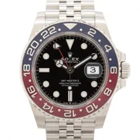 ロレックス GMTマスターⅡ 126710BLRO SS SS AT 黒文字盤 ジュビリーブレスレット