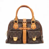 ヴィトン モノグラム マンハッタンGM M40025 ブラウン