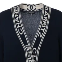シャネル ココボタン 19年 カシミヤ カーディガン 40 レディース