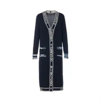 シャネル ココボタン 19年 カシミヤ カーディガン 40 レディース