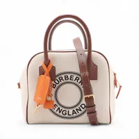 美品 バーバリー　ハンドバッグ ノバチェック レザー キャンバス サフィアーノ ✨美品✨ BURBERRY バーバリー トートバッグ ハンドバッグ ノバ