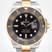 ロレックス シードゥエラー 126603 SS×YG SS×YG AT 黒文字盤