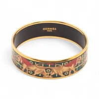 HERMES エルメス クリッククラックGM バングル バイセル公式】エルメス クリッククラック GM Hロゴ バングル