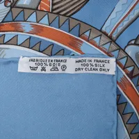 HERMESカレ90 Au son du tam tam タムタムの音に合わせて 新品同様 HERMES エルメス Au Son du Tam タムタムの音に合わせ