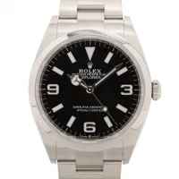 ロレックス エクスプローラー36 124270 SS SS AT 黒文字盤