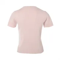 mクリスチャンディオールパフスリーブ半袖ニットトップスカシミヤ混ニット 中古・古着通販】Christian Dior (クリスチャン ディオール) カシミヤ