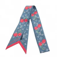 新品 ルイ ヴィトン TM バンドーBB・モノグラム デニム・チェリー 村上隆