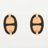 エルメス ポップH ポップアッシュ ミニ ピアス ブラン パラジウム シルバー HERMES POP H(エルメス ポップアッシュ) ピアス(レディース