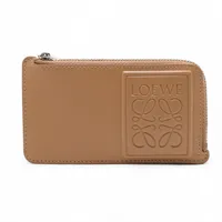 ロエベ キーケース コインケース アナグラム ロゴ レザー 黒 茶 LOEWE ロエベ 6連キーケース アナグラム ロゴ レザー 茶 こげ茶