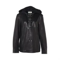 サンローランパリ L01 16年 ラム ライダースジャケット 50