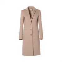 グッチ 96年 ムートン ロングコート 42 レディース ブラック トム