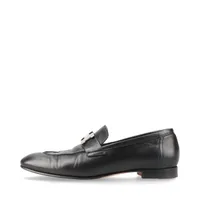 訳あり✨未使用品✨HERMES ブラックレザー ローファー HERMESブラックレザー ローファー - メルカリ