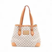 ヴィトン ダミエ アズール ハムステッドMM N51206 ホワイト