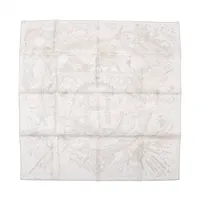 エルメス カレ90 LA VIE DU GRAND NORD 北極圏の生活 スカーフ