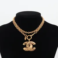 CHANEL ココマーク マトラッセ ネックレス GP 3858 CC CHANEL ココマーク マトラッセ ネックレス GP 3858 CC - メルカリ