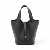 エルメス ピコタンロック18 PM トリヨンクレマンス ブラック ゴールド金具 K:2025年