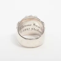 Chrome Hearts Keeper Ring 925 22.7g 18.5 | eBay