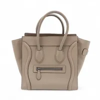 専用セリーヌ CELINE ラゲージ マイクロショッパー ハンド バッグ レザー セリーヌ ラゲージ マイクロショッパー レザー ハンドバッグ