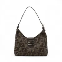 FENDI✨ショルダーバッグ 2way シャイニングクロコ スエードレザー FENDI✨ショルダーバッグ 2way シャイニングクロコ スエード