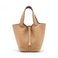 エルメス ピコタンロックPM トリヨンクレマンス ローズサクラ シルバー