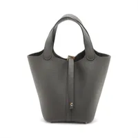 エルメス ピコタンロック14 ミクロ オーストリッチ ヴェールクリケット