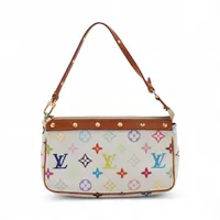 ヴィトン マルチカラー ポシェットアクセソワール M92649 ホワイト
