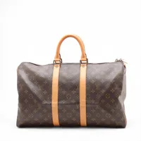 ♡LOUIS VUITTON ルイヴィトン モノグラム フラネリー ルイヴィトンフラネリー45 廃番 14145 ブラウン ユニセックス