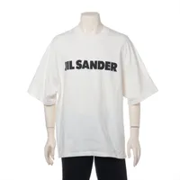 【正規品】ジルサンダー　Ｔシャツ ホワイト　メンズ 楽天市場】ジルサンダー Tシャツ カットソー ロゴTシャツ