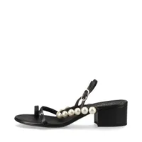 CHANEL シャネル サンダル 37C ブラック ストラップ付き パール装飾 楽天市場】【10%OFF】 シャネル サンダル 37Cサイズ 約24cm
